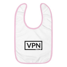 Load image into Gallery viewer, Embroidered Baby Bib